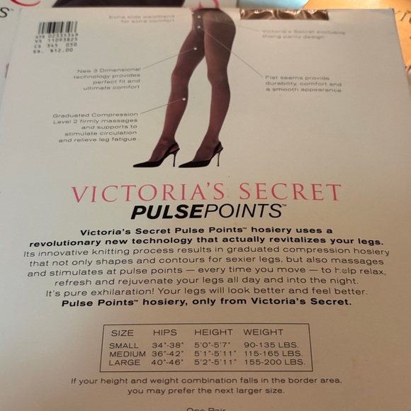 Victoria's Secret vintage Hosiery various colors and sizes all BNIP 4 pairs - Picture 13 of 15